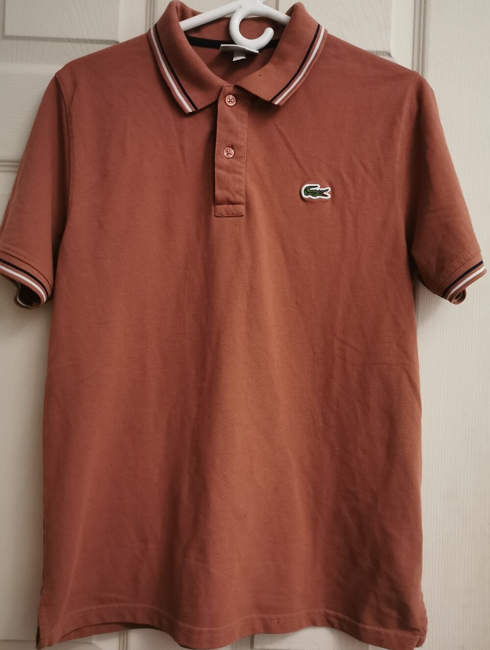 Lacoste Men’s Rust Polo Shirt